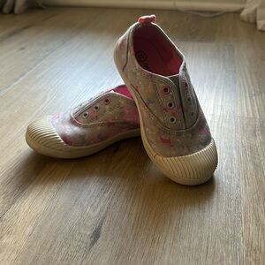 Cat and Jack, girls size 11 slip on sneakers